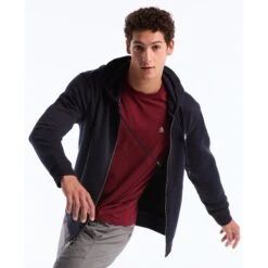 Original Penguin Sticker Pete Full Zip Hoodie In Dark Sapphire(Sticker Pete Full Zip Hoodie Blue Opkb0400gp 413) 10 Original Penguin Sticker Pete Full Zip Hoodie In Dark Sapphire(Sticker Pete Full Zip Hoodie Blue Opkb0400gp 413) -Original Penguin Outlet OPKB0400 413 alt4