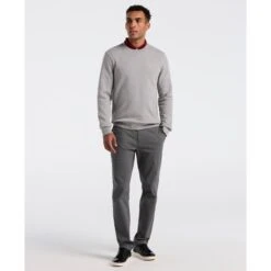 Original Penguin Sticker Pete Sweatshirt In Rain Heather(Sticker Pete Sweatshirt Grey Opkb0404gp 080) 8 Original Penguin Sticker Pete Sweatshirt In Rain Heather(Sticker Pete Sweatshirt Grey Opkb0404gp 080) -Original Penguin Outlet OPKB0404 080 alt3