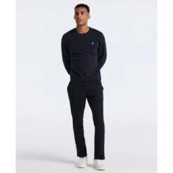 Original Penguin Sticker Pete Sweatshirt In Dark Sapphire(Sticker Pete Sweatshirt Blue Opkb0404gp 413) 8 Original Penguin Sticker Pete Sweatshirt In Dark Sapphire(Sticker Pete Sweatshirt Blue Opkb0404gp 413) -Original Penguin Outlet OPKB0404 413 alt3