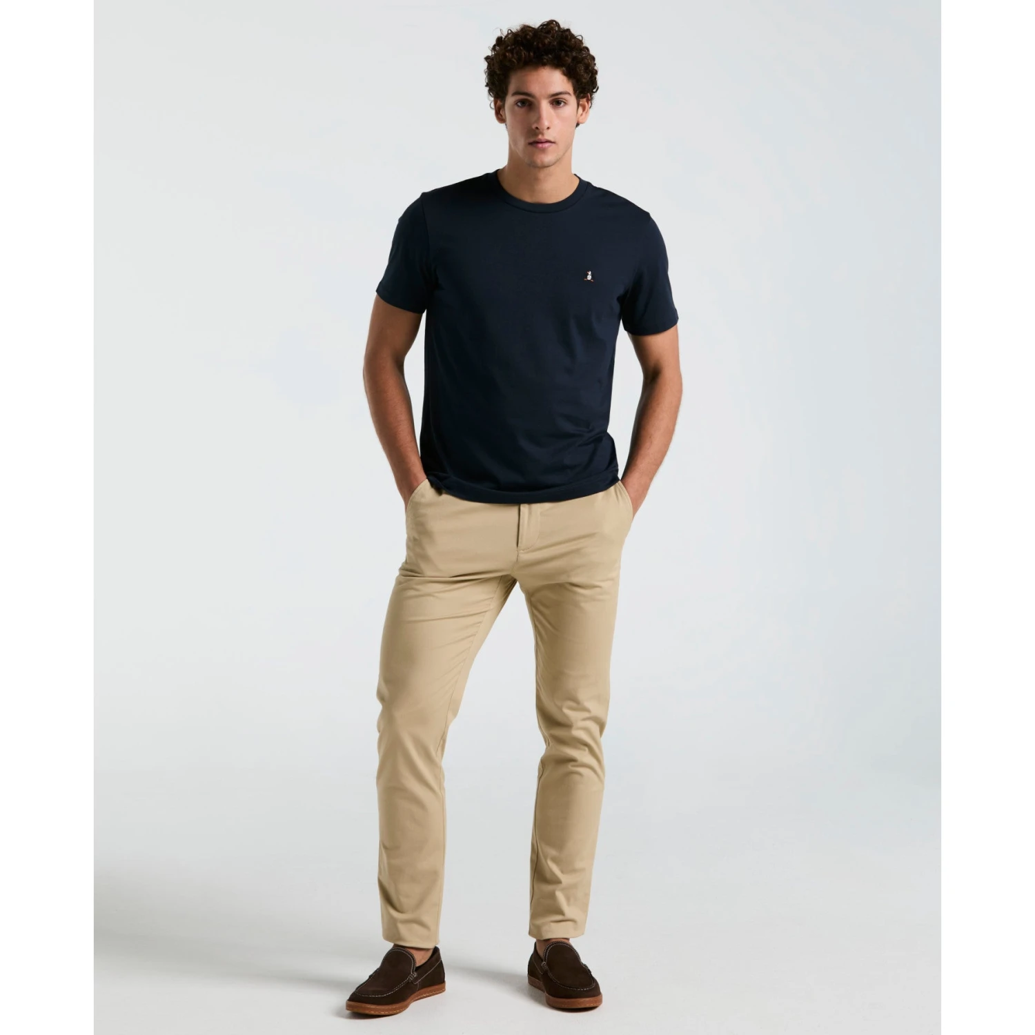 Original Penguin Icons Organic Cotton Jersey TV Pete T-Shirt In Dark Sapphire(Organic Cotton Jersey Tv Pete Tee Blue Opkb2011gp 413) 3 Original Penguin Icons Organic Cotton Jersey TV Pete T-Shirt In Dark Sapphire(Organic Cotton Jersey Tv Pete Tee Blue Opkb2011gp 413) - Image 3