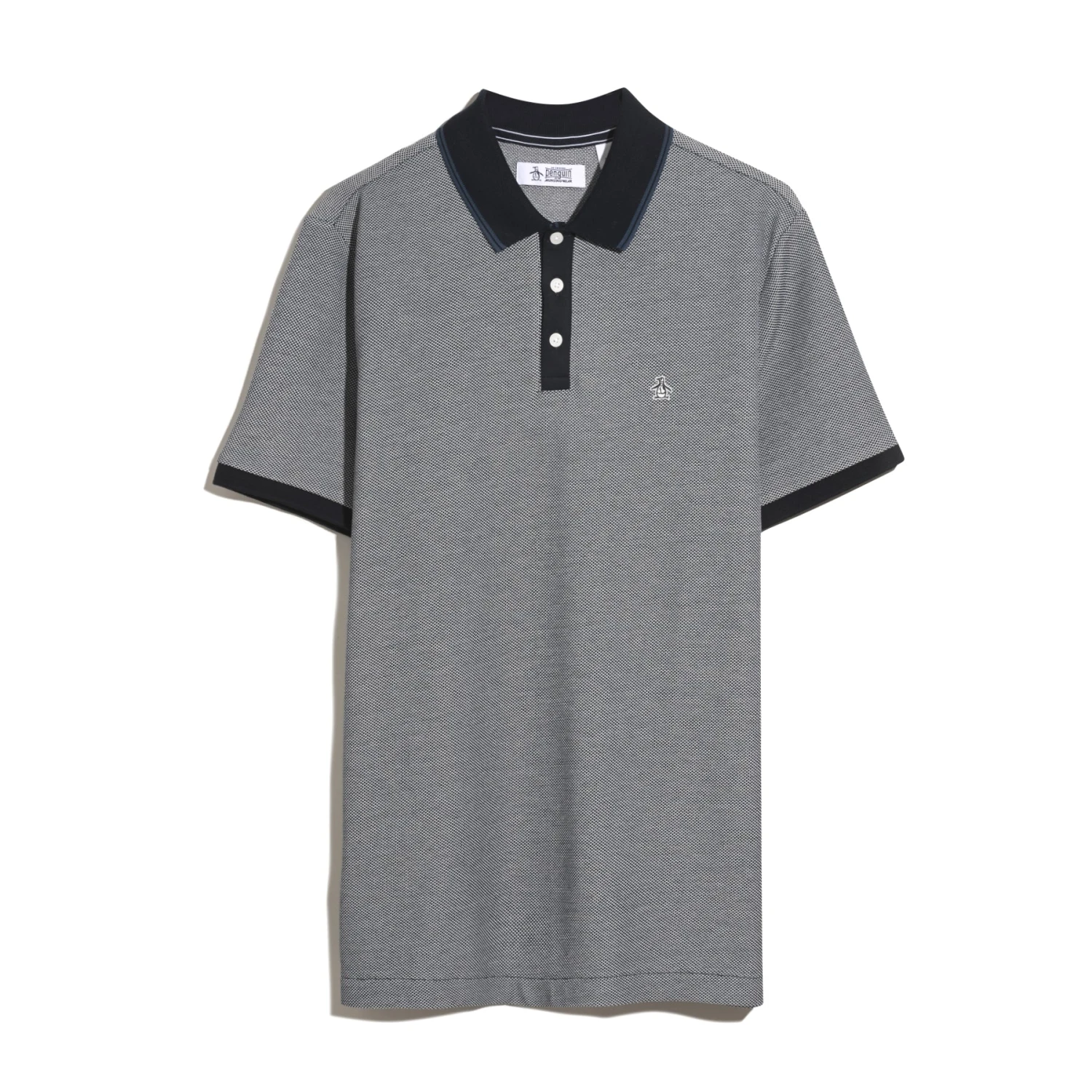 Original Penguin Tricolour Pique Polo Shirt In Dark Sapphire(Tricolour Pique Polo Shirt Blue Opkf2501gp 413) 5 Original Penguin Tricolour Pique Polo Shirt In Dark Sapphire(Tricolour Pique Polo Shirt Blue Opkf2501gp 413) - Image 5