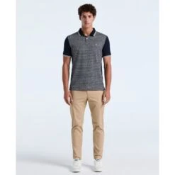 Original Penguin Mini Jacquard Polo Shirt In Dark Sapphire(Mini Jacquard Polo Shirt Blue Opkf2503gp 413) 7 Original Penguin Mini Jacquard Polo Shirt In Dark Sapphire(Mini Jacquard Polo Shirt Blue Opkf2503gp 413) -Original Penguin Outlet OPKF2503 413 alt3