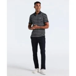 Original Penguin Flags Print Polo Shirt In Dark Sapphire(Flags Print Polo Shirt Blue Opkf2520gp 413) 8 Original Penguin Flags Print Polo Shirt In Dark Sapphire(Flags Print Polo Shirt Blue Opkf2520gp 413) -Original Penguin Outlet OPKF2520 413 alt3
