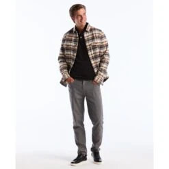 Original Penguin Pique Long Sleeve Polo Shirt In True Black(Pique Long Sleeve Polo Shirt Black Opkf2526gp 010) -Original Penguin Outlet OPKF2526 010 alt4