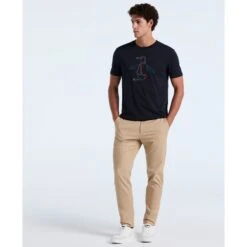 Original Penguin Outline Pete Graphic T-Shirt In Dark Sapphire(Outline Pete Graphic T Shirt Blue Opkf2559gp 413) 8 Original Penguin Outline Pete Graphic T-Shirt In Dark Sapphire(Outline Pete Graphic T Shirt Blue Opkf2559gp 413) -Original Penguin Outlet OPKF2559 413 alt3