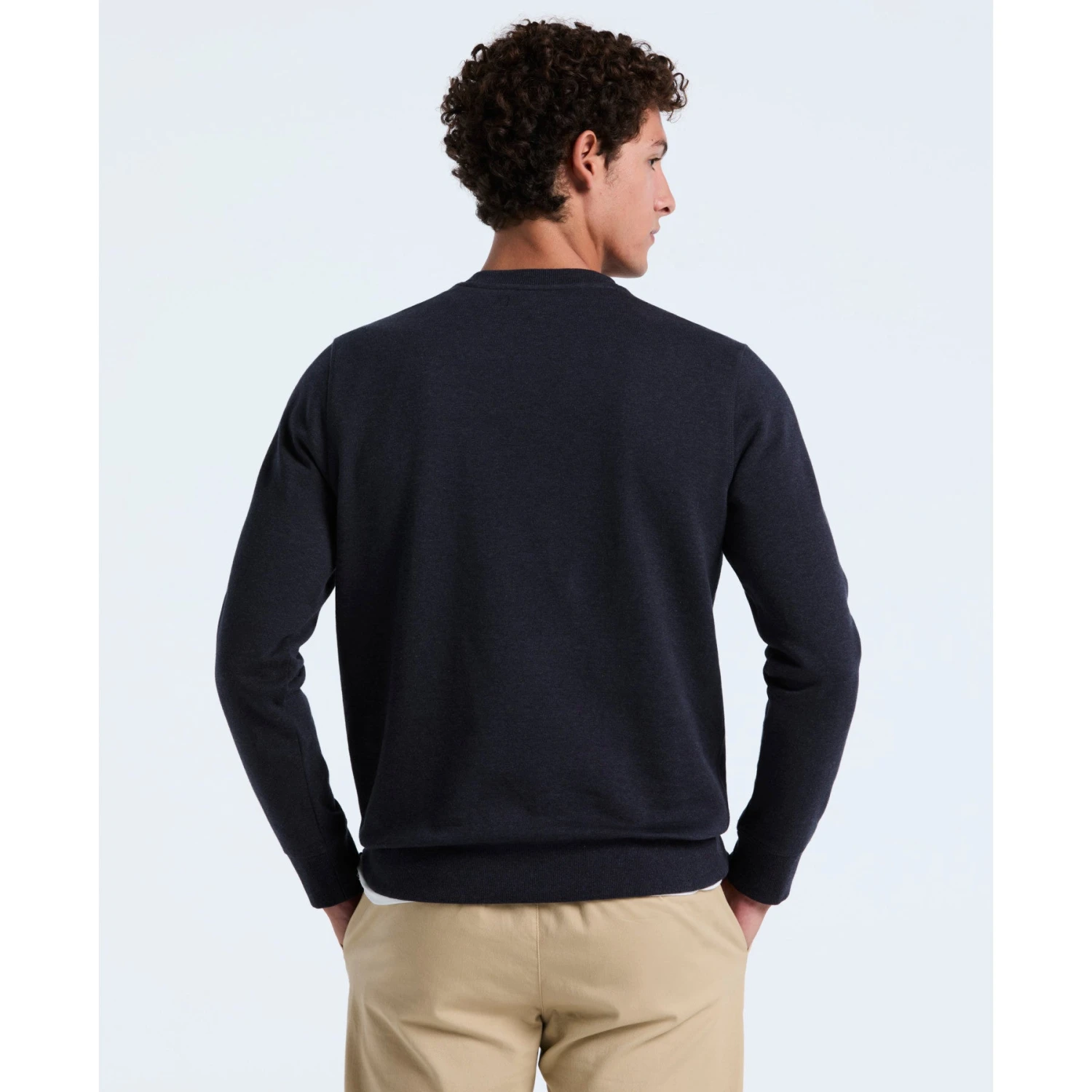 Original Penguin Plaid Logo Graphic Sweatshirt In Sapphire Heather(Plaid Logo Graphic Sweatshirt Blue Opkf2560gp 478) 2 Original Penguin Plaid Logo Graphic Sweatshirt In Sapphire Heather(Plaid Logo Graphic Sweatshirt Blue Opkf2560gp 478) - Image 2