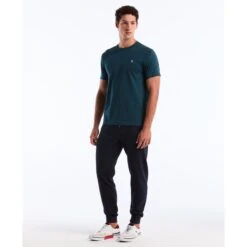 Original Penguin Pin Point Embroidered Logo T-Shirt In Reflecting Pond(Pin Point Embroidered Logo T Shirt Green Opkf5903gp 470) 9 Original Penguin Pin Point Embroidered Logo T-Shirt In Reflecting Pond(Pin Point Embroidered Logo T Shirt Green Opkf5903gp 470) -Original Penguin Outlet OPKF5903 470 alt3