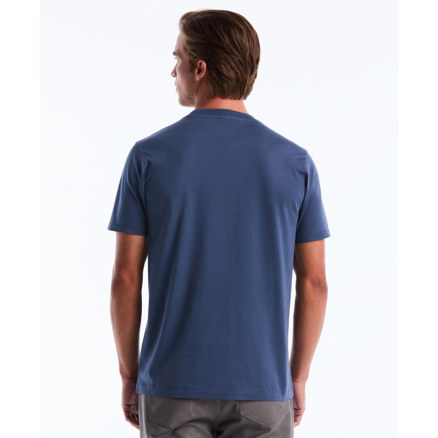 Original Penguin Pin Point Embroidered Logo T-Shirt In Sargasso Sea(Pin Point Embroidered Logo T Shirt Blue Opkf5903gp 485) 2 Original Penguin Pin Point Embroidered Logo T-Shirt In Sargasso Sea(Pin Point Embroidered Logo T Shirt Blue Opkf5903gp 485) - Image 2