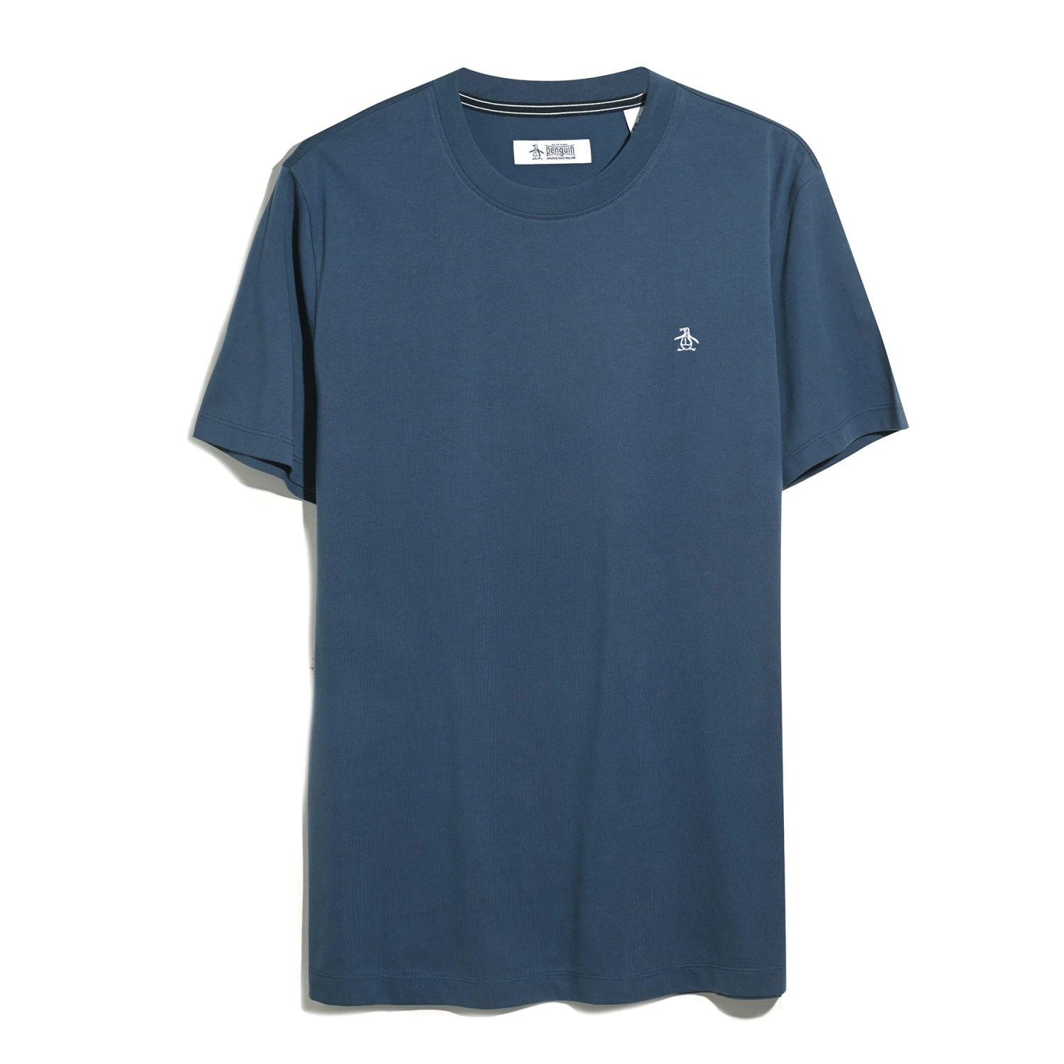 Original Penguin Pin Point Embroidered Logo T-Shirt In Sargasso Sea(Pin Point Embroidered Logo T Shirt Blue Opkf5903gp 485) 7 Original Penguin Pin Point Embroidered Logo T-Shirt In Sargasso Sea(Pin Point Embroidered Logo T Shirt Blue Opkf5903gp 485) - Image 7