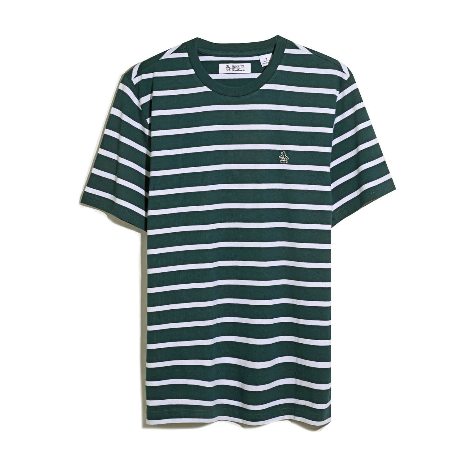 Original Penguin Breton Striped T-Shirt In Reflecting Pond(Breton Striped T Shirt Blue Opks3720gp 470) 5 Original Penguin Breton Striped T-Shirt In Reflecting Pond(Breton Striped T Shirt Blue Opks3720gp 470) - Image 5
