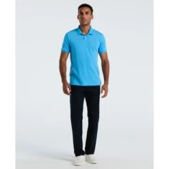 Original Penguin Daddy Pique Polo Shirt In Bonnie Blue(Daddy Pique Polo Shirt Blue Opksb015gp 456) 8 Original Penguin Daddy Pique Polo Shirt In Bonnie Blue(Daddy Pique Polo Shirt Blue Opksb015gp 456) -Original Penguin Outlet OPKSB015 456 alt3