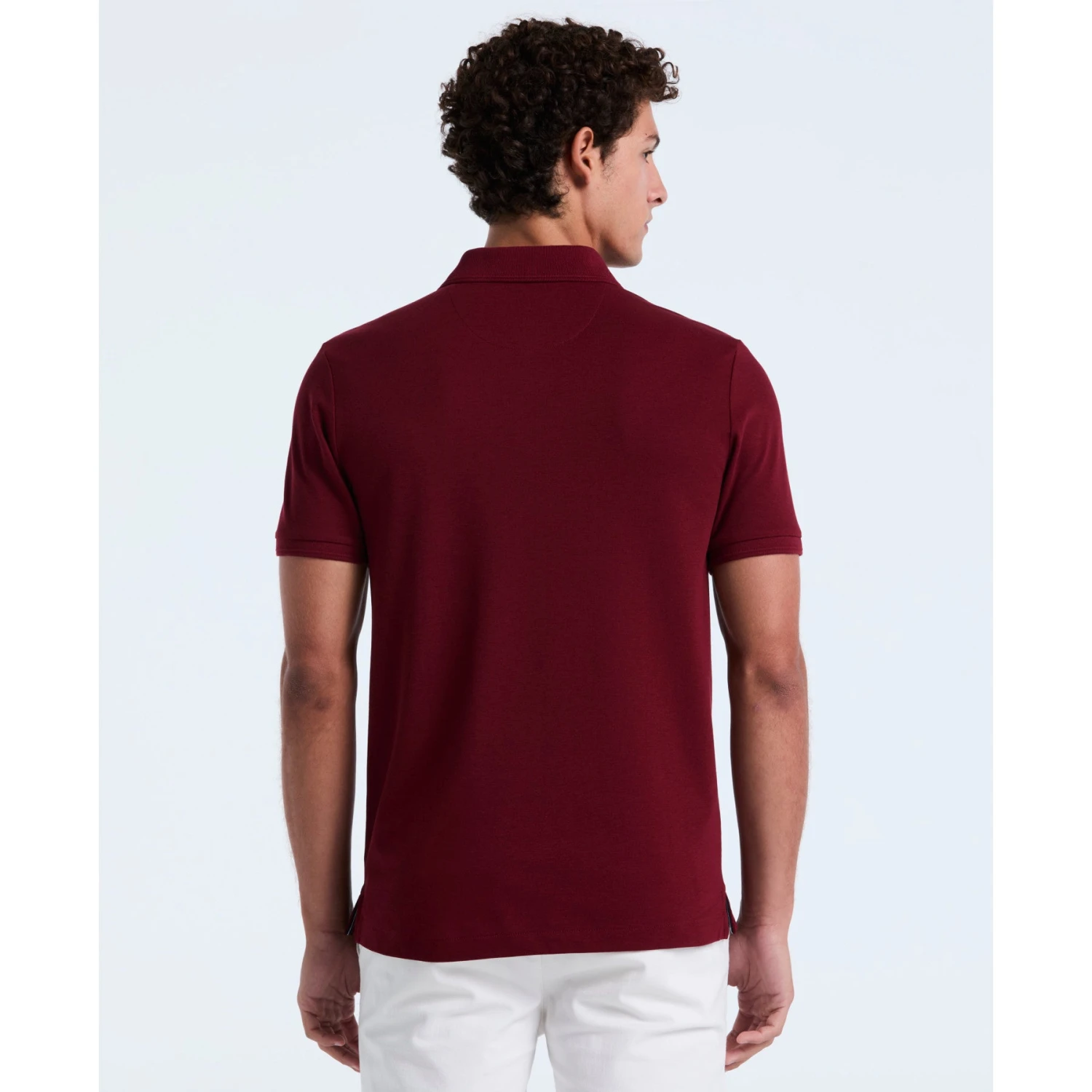Original Penguin Daddy Pique Polo Shirt In Cabernet(Daddy Pique Polo Shirt Red Opksb015gp 605) 2 Original Penguin Daddy Pique Polo Shirt In Cabernet(Daddy Pique Polo Shirt Red Opksb015gp 605) - Image 2