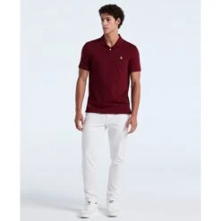 Original Penguin Daddy Pique Polo Shirt In Cabernet(Daddy Pique Polo Shirt Red Opksb015gp 605) 8 Original Penguin Daddy Pique Polo Shirt In Cabernet(Daddy Pique Polo Shirt Red Opksb015gp 605) -Original Penguin Outlet OPKSB015 605 alt3