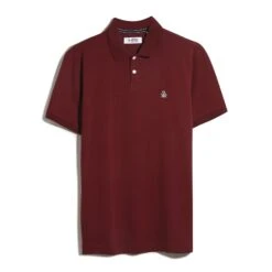 Original Penguin Daddy Pique Polo Shirt In Cabernet(Daddy Pique Polo Shirt Red Opksb015gp 605) 9 Original Penguin Daddy Pique Polo Shirt In Cabernet(Daddy Pique Polo Shirt Red Opksb015gp 605) -Original Penguin Outlet OPKSB015 605 alt4
