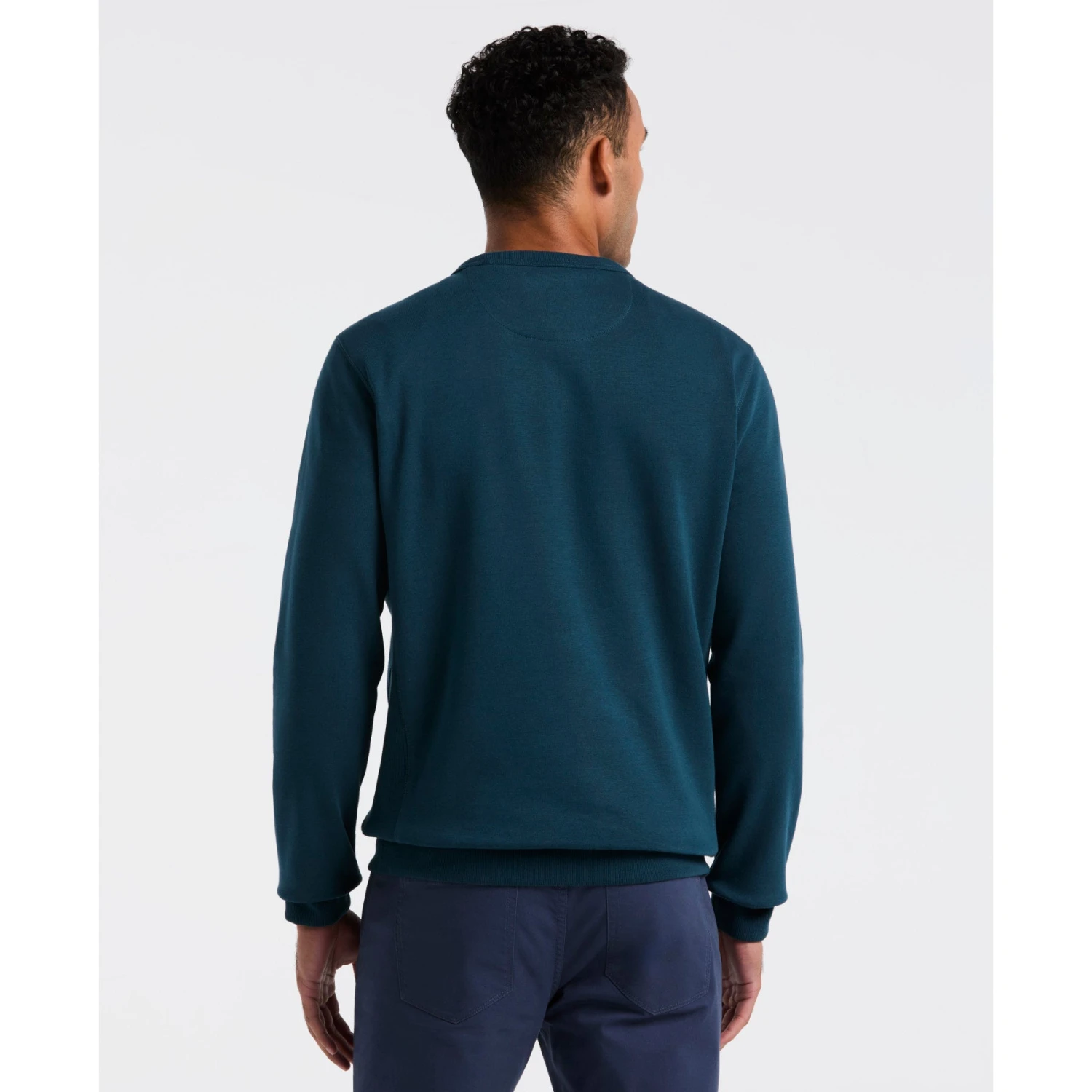 Original Penguin Sticker Pete Sweatshirt In Reflecting Pond(Sticker Pete Sweatshirt Blue Opksb404gp 470) 2 Original Penguin Sticker Pete Sweatshirt In Reflecting Pond(Sticker Pete Sweatshirt Blue Opksb404gp 470) - Image 2