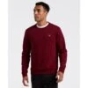 Original Penguin Sticker Pete Sweatshirt In Cabernet(Sticker Pete Sweatshirt Red Opksb404gp 605)