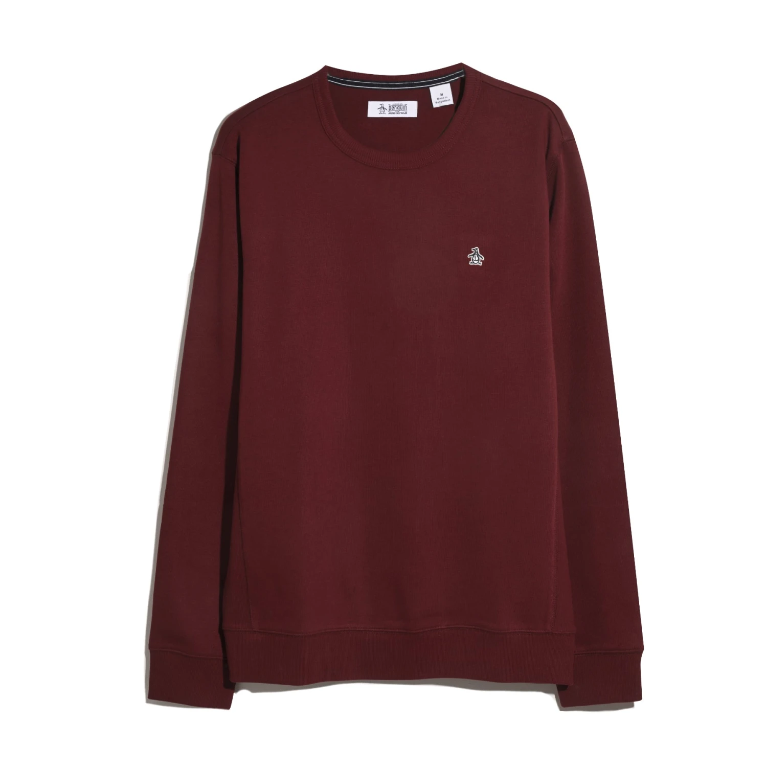 Original Penguin Sticker Pete Sweatshirt In Cabernet(Sticker Pete Sweatshirt Red Opksb404gp 605) 5 Original Penguin Sticker Pete Sweatshirt In Cabernet(Sticker Pete Sweatshirt Red Opksb404gp 605) - Image 5