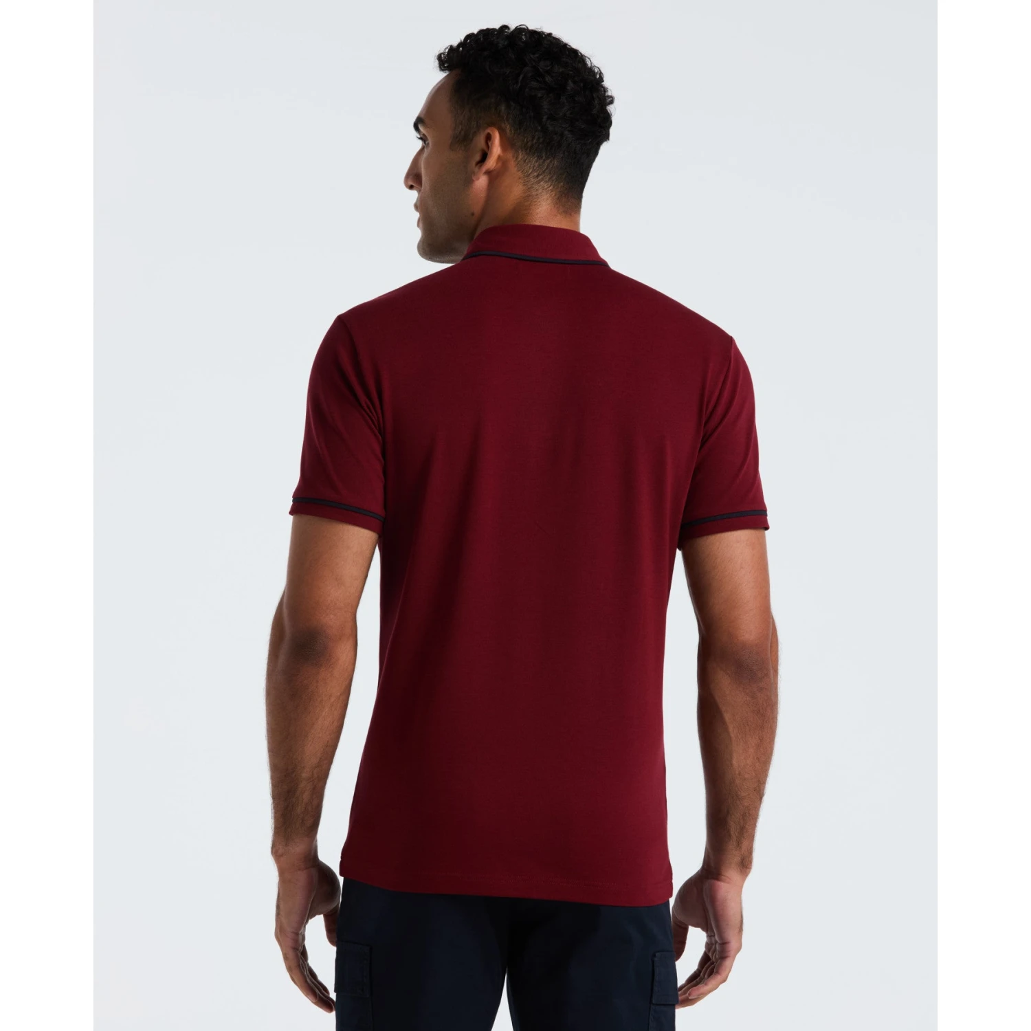 Original Penguin Earl Pique Polo Shirt In Cabernet(Earl Pique Polo Shirt Red Opksb690gp 605) 2 Original Penguin Earl Pique Polo Shirt In Cabernet(Earl Pique Polo Shirt Red Opksb690gp 605) - Image 2
