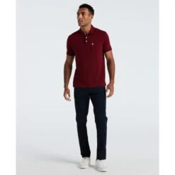 Original Penguin Earl Pique Polo Shirt In Cabernet(Earl Pique Polo Shirt Red Opksb690gp 605) 8 Original Penguin Earl Pique Polo Shirt In Cabernet(Earl Pique Polo Shirt Red Opksb690gp 605) -Original Penguin Outlet OPKSB690 605 alt3