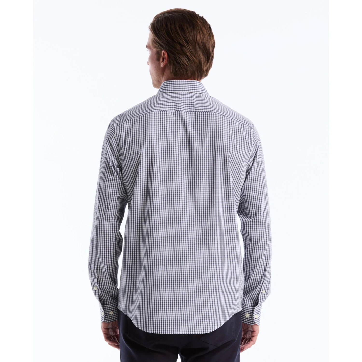 Original Penguin Gingham Shirt In Sargasso Sea(Gingham Shirt Blue Opwb0023gp 485) 2 Original Penguin Gingham Shirt In Sargasso Sea(Gingham Shirt Blue Opwb0023gp 485) - Image 2