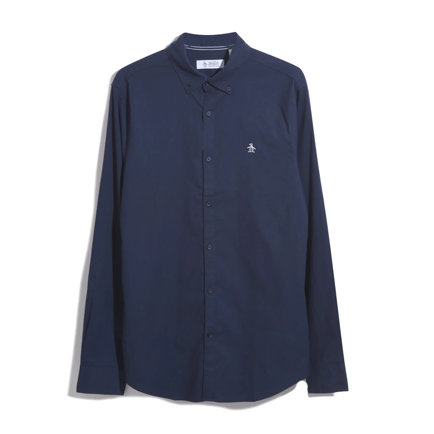 Original Penguin Ecovero Oxford Stretch Shirt In Dark Sapphire(Oxford Ecovero Shirt Blue Opwb0035gp 413) 3 Original Penguin Ecovero Oxford Stretch Shirt In Dark Sapphire(Oxford Ecovero Shirt Blue Opwb0035gp 413) - Image 3