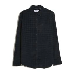 Original Penguin Corduroy Check Shirt In Dark Sapphire(Corduroy Check Shirt Blue Opwf2516gp 413) 9 Original Penguin Corduroy Check Shirt In Dark Sapphire(Corduroy Check Shirt Blue Opwf2516gp 413) -Original Penguin Outlet OPWF2516 413 alt4
