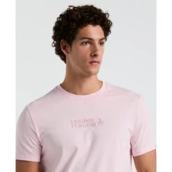 Original Penguin HD Tonal Logo T-Shirt In Parfait Pink(Hd Tonal Logo Tee Pink Opkf2465gp 673) -Original Penguin Outlet a9lvyu9jncvvxlp7emuq