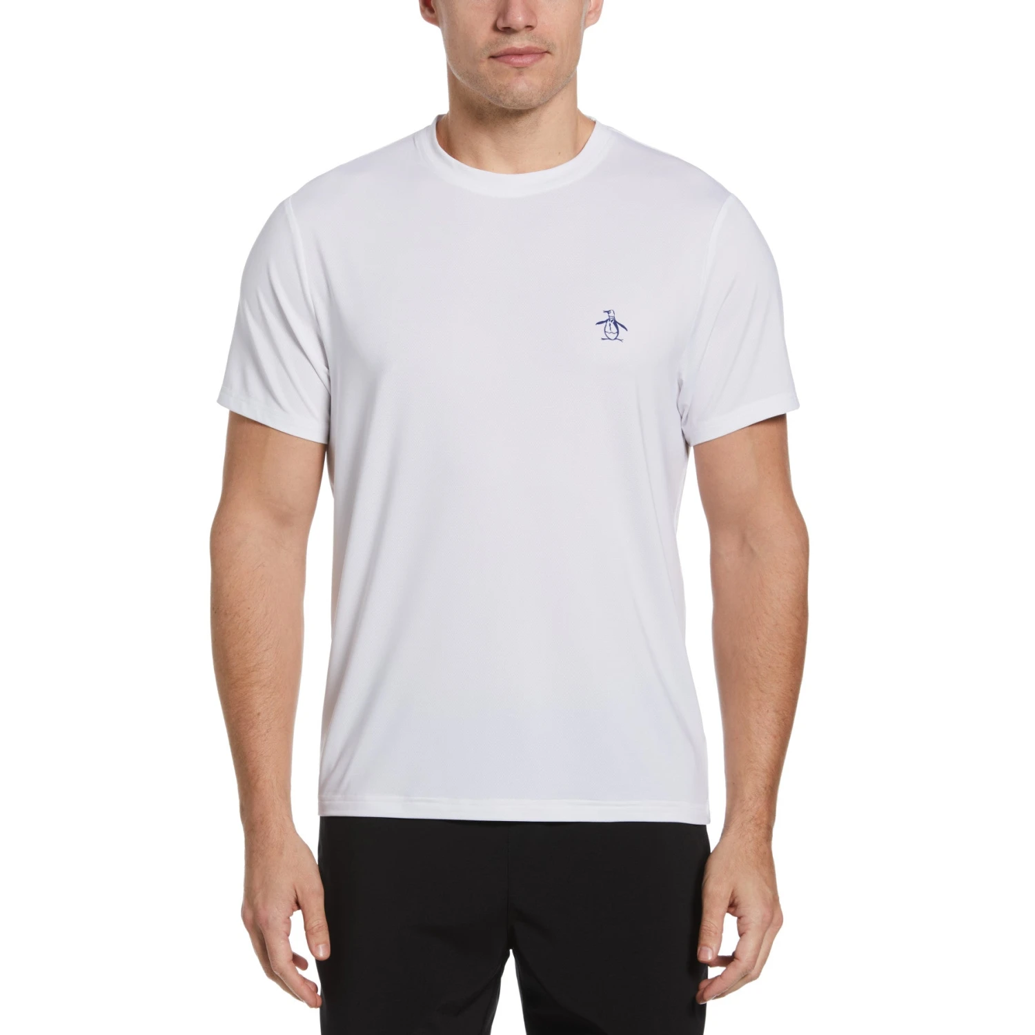 Original Penguin Performance Tennis T-Shirt In Bright White(Crew Neck Short Sleeve Tennis T Shirt Bright White Ogksb0n5gg 118) 1 Original Penguin Performance Tennis T-Shirt In Bright White(Crew Neck Short Sleeve Tennis T Shirt Bright White Ogksb0n5gg 118)