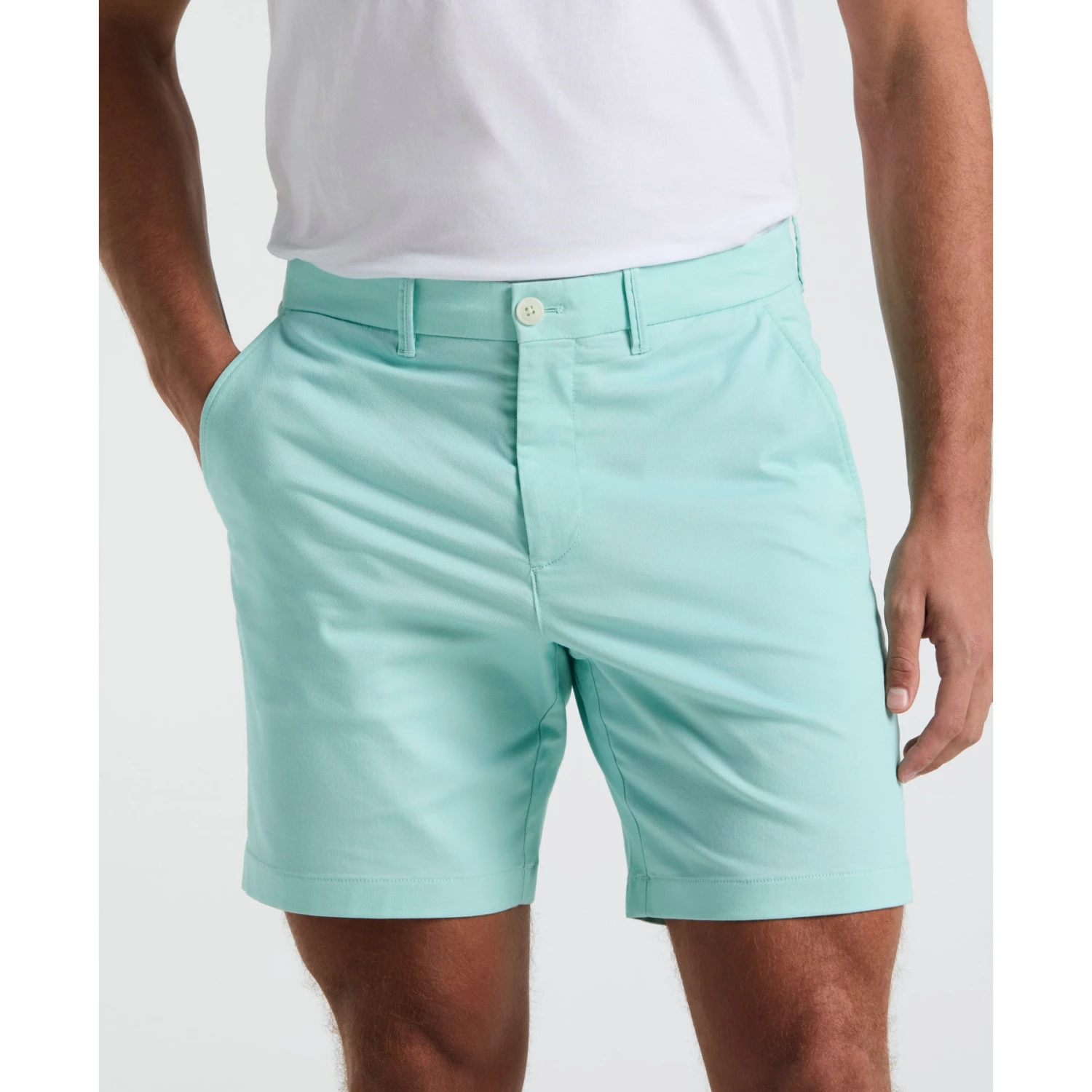 Original Penguin Chino Shorts In Blue Tint(Core Chino Short Blue Ophsb023gp 459) 3 Original Penguin Chino Shorts In Blue Tint(Core Chino Short Blue Ophsb023gp 459) - Image 3