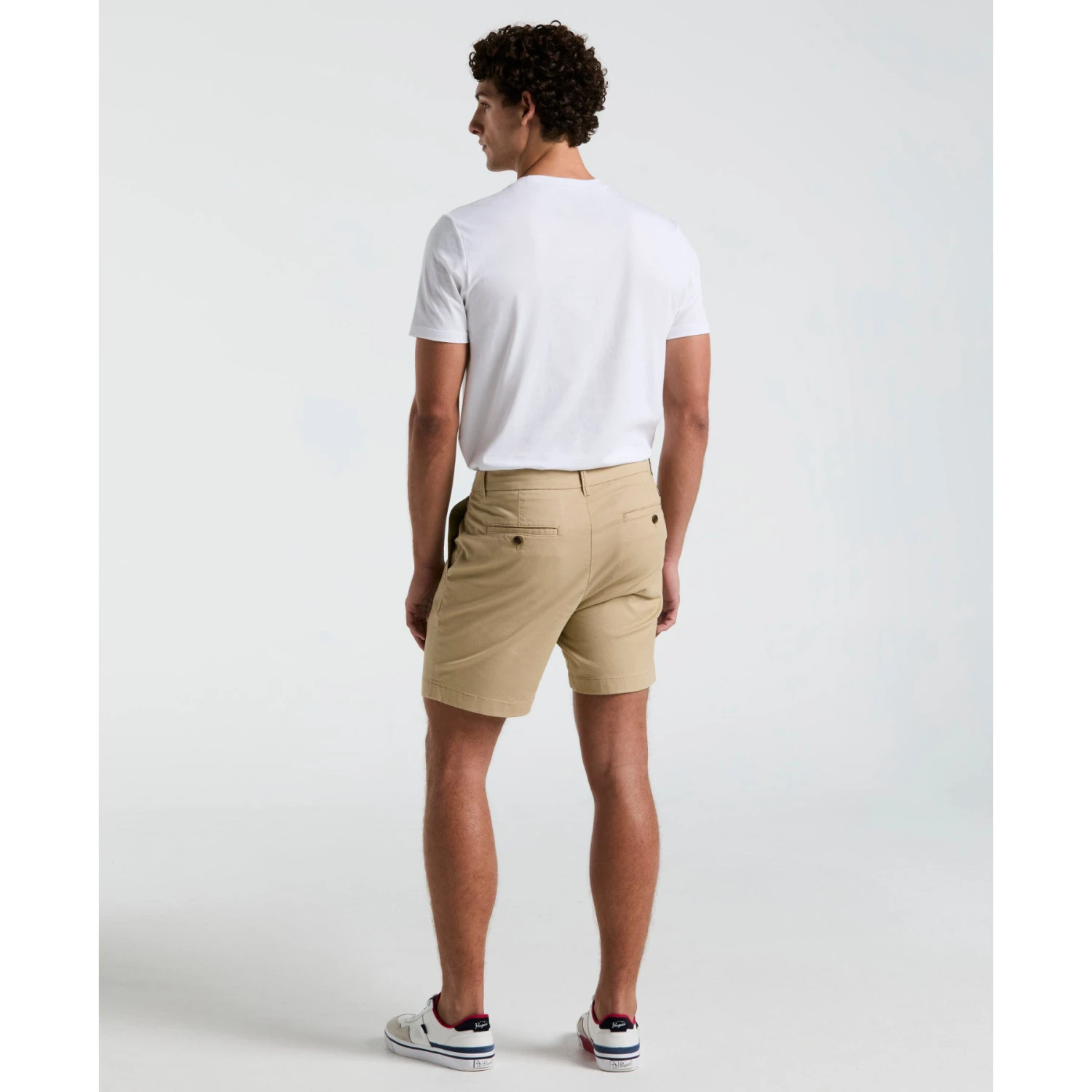Original Penguin Chino Shorts In Travertine(Core Chino Short Beige Ophb0023gp 254) 2 Original Penguin Chino Shorts In Travertine(Core Chino Short Beige Ophb0023gp 254) - Image 2