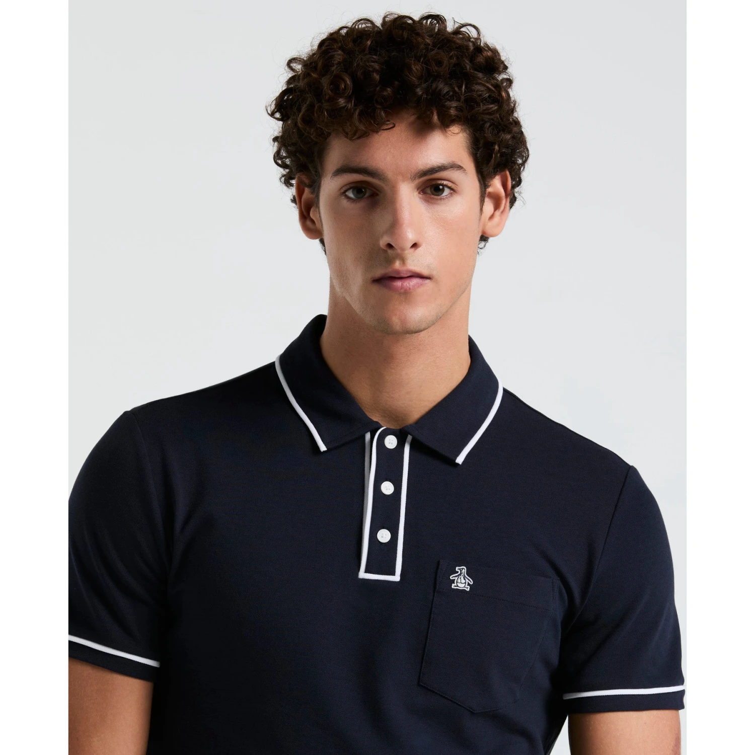 Original Penguin Earl Pique Polo Shirt In Dark Sapphire(Earl Pique Polo Blue Opkb0690gp 413) 3 Original Penguin Earl Pique Polo Shirt In Dark Sapphire(Earl Pique Polo Blue Opkb0690gp 413) - Image 3