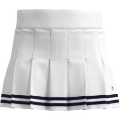 Original Penguin Women's 13" Contrast Hem Pleated Tennis Skort In Bright White(Womens Pleated Tennis Skort White Ogbsc0a6gg 118) -Original Penguin Outlet ed6pvg0sriuhhnpv1wgo