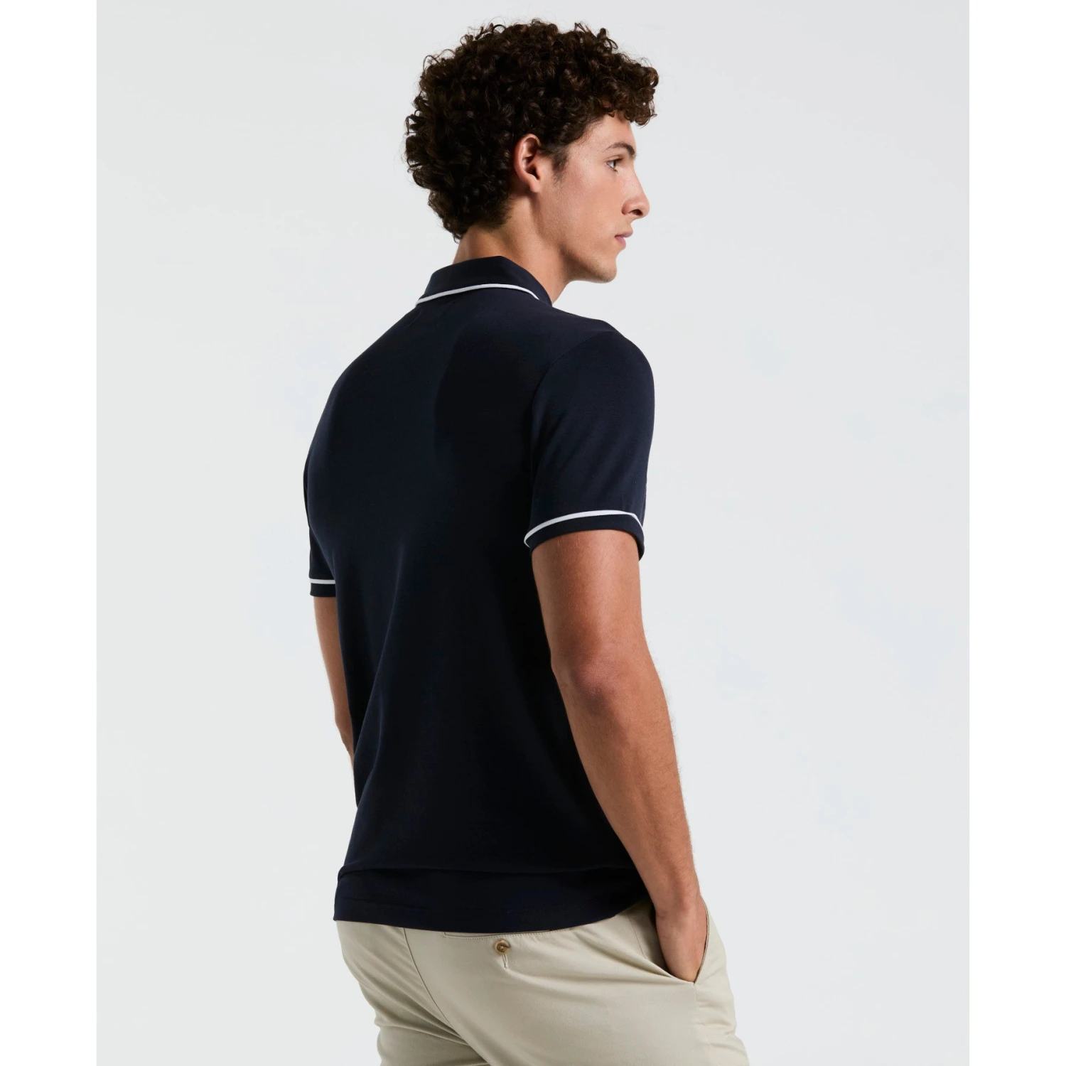 Original Penguin Earl Pique Polo Shirt In Dark Sapphire(Earl Pique Polo Blue Opkb0690gp 413) 2 Original Penguin Earl Pique Polo Shirt In Dark Sapphire(Earl Pique Polo Blue Opkb0690gp 413) - Image 2