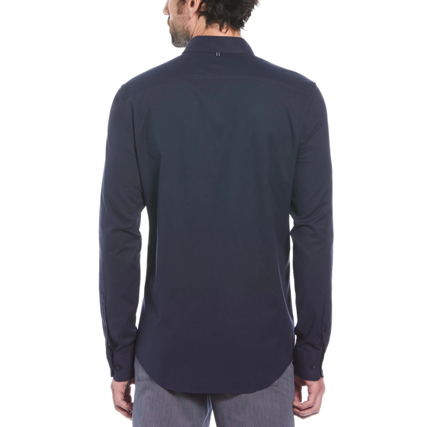 Original Penguin Ecovero Oxford Stretch Shirt In Dark Sapphire(Oxford Ecovero Shirt Blue Opwb0035gp 413) 2 Original Penguin Ecovero Oxford Stretch Shirt In Dark Sapphire(Oxford Ecovero Shirt Blue Opwb0035gp 413) - Image 2