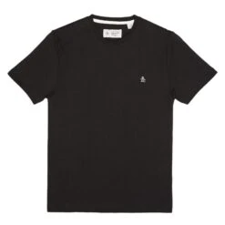 Original Penguin Pin Point Embroidered Logo Organic Cotton T-Shirt In True Black(Pin Point Embroidered Logo Organic Cotton T Shirt Black Opkb0903gp 010) -Original Penguin Outlet f6phoyi53kkb0tj1vse5 71f70be7 3909 4b6d 9848 55317f71b3b3