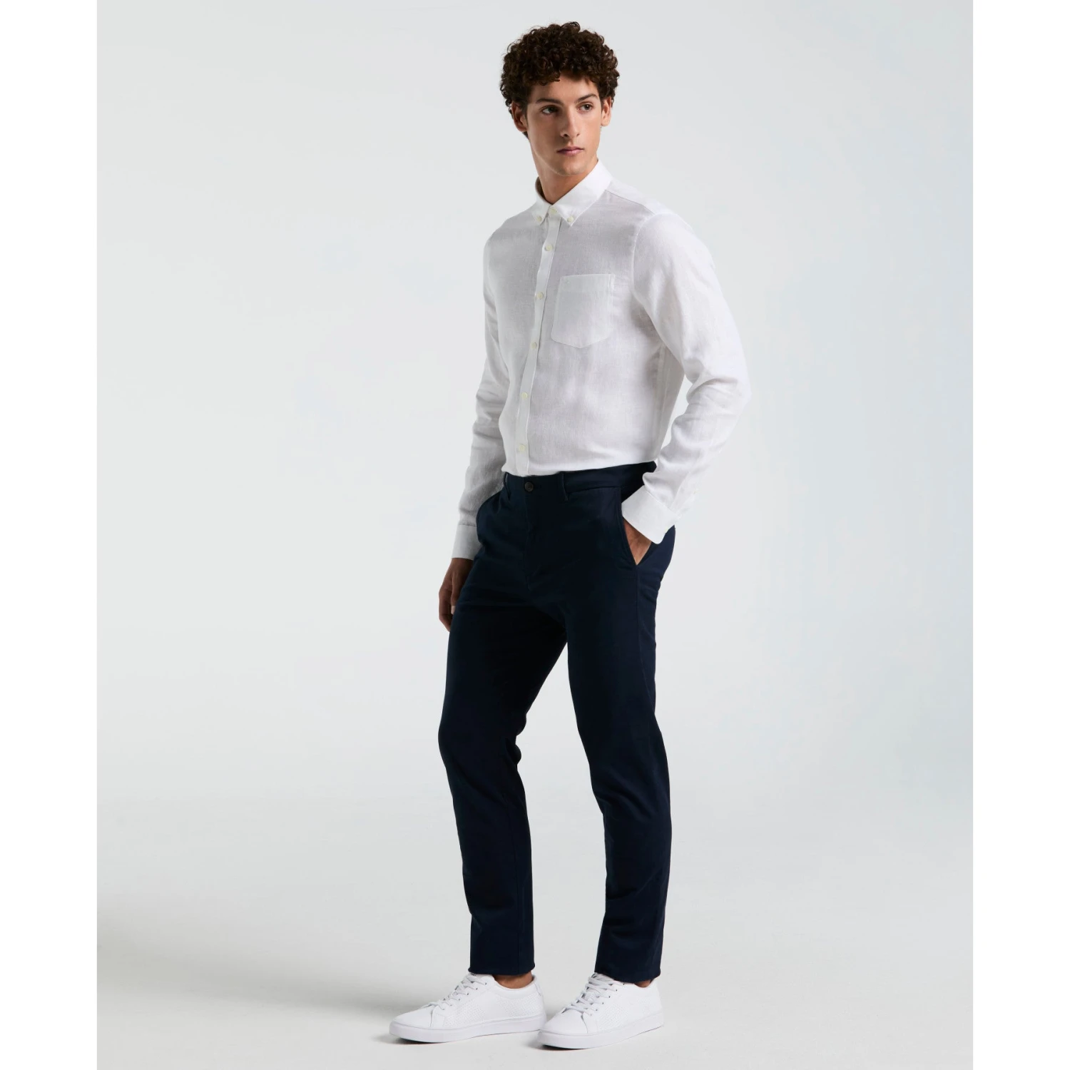Original Penguin Slim Fit Chinos In Dark Sapphire(Flat Front Core Chino Pants Blue Opbb0022gp 413) 1 Original Penguin Slim Fit Chinos In Dark Sapphire(Flat Front Core Chino Pants Blue Opbb0022gp 413)