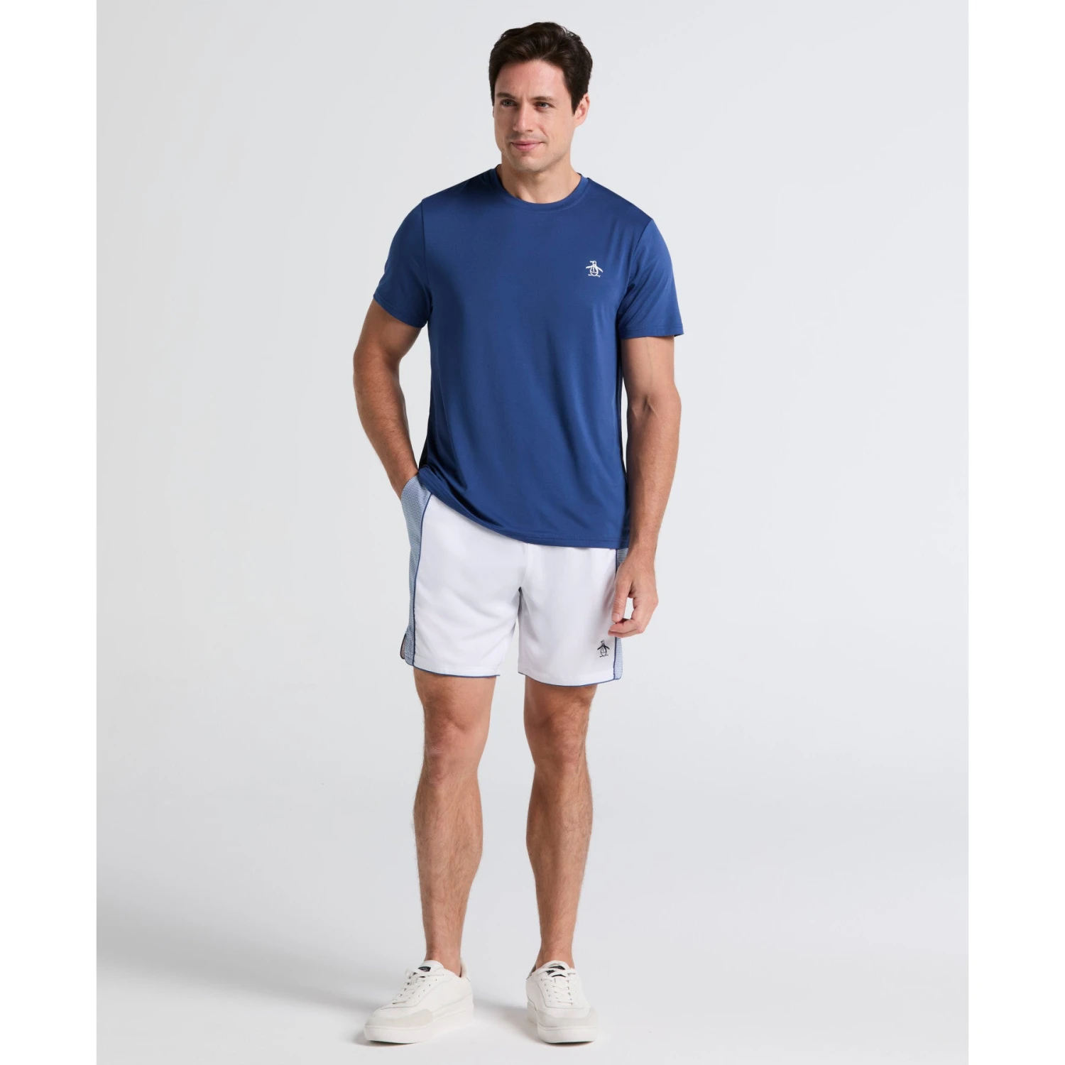 Original Penguin Performance Tennis T-Shirt In True Navy(Performance Tennis T Shirt Blue Ogksb0n5gg 416) 4 Original Penguin Performance Tennis T-Shirt In True Navy(Performance Tennis T Shirt Blue Ogksb0n5gg 416) - Image 4