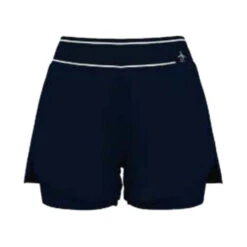 Original Penguin Women's Tennis Short With Striped Pete In Black Iris(Womens Tennis Short With Striped Pete Blue O1bsf012gg 417)