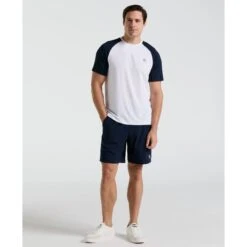 Original Penguin Blocked Performance Tennis T-Shirt In Bright White(Blocked Performance Tennis T Shirt White O1ksf015gg 118) -Original Penguin Outlet o1ksf015 118 2