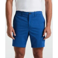 Original Penguin Chino Shorts In Blue Quartz(Chino Shorts Blue Ophsb023gp 975) -Original Penguin Outlet ophsb023 975 alt2