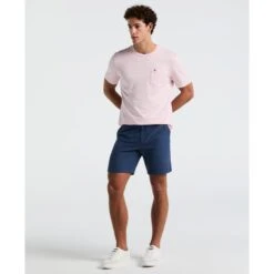 Original Penguin Supima Sticker Pete Pocket T-Shirt In Parfait Pink(Supima Sticker Pete Pocket T Shirt Pink Opkb2111gp 673) -Original Penguin Outlet opkb2111 673 alt3