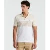 Original Penguin Tri-Colour Polo Shirt In Bright White(Tri Colour Polo Shirt White Opkm2520gp 118)