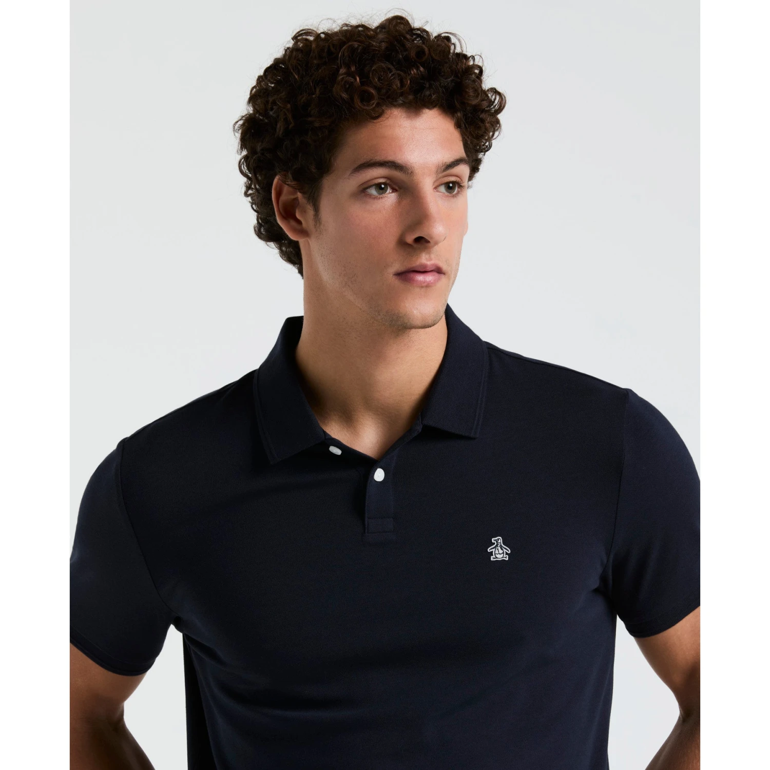 Original Penguin Daddy Pique Polo Shirt In Dark Sapphire(Daddy Pique Polo Blue Opkb0015gp 413) 3 Original Penguin Daddy Pique Polo Shirt In Dark Sapphire(Daddy Pique Polo Blue Opkb0015gp 413) - Image 3