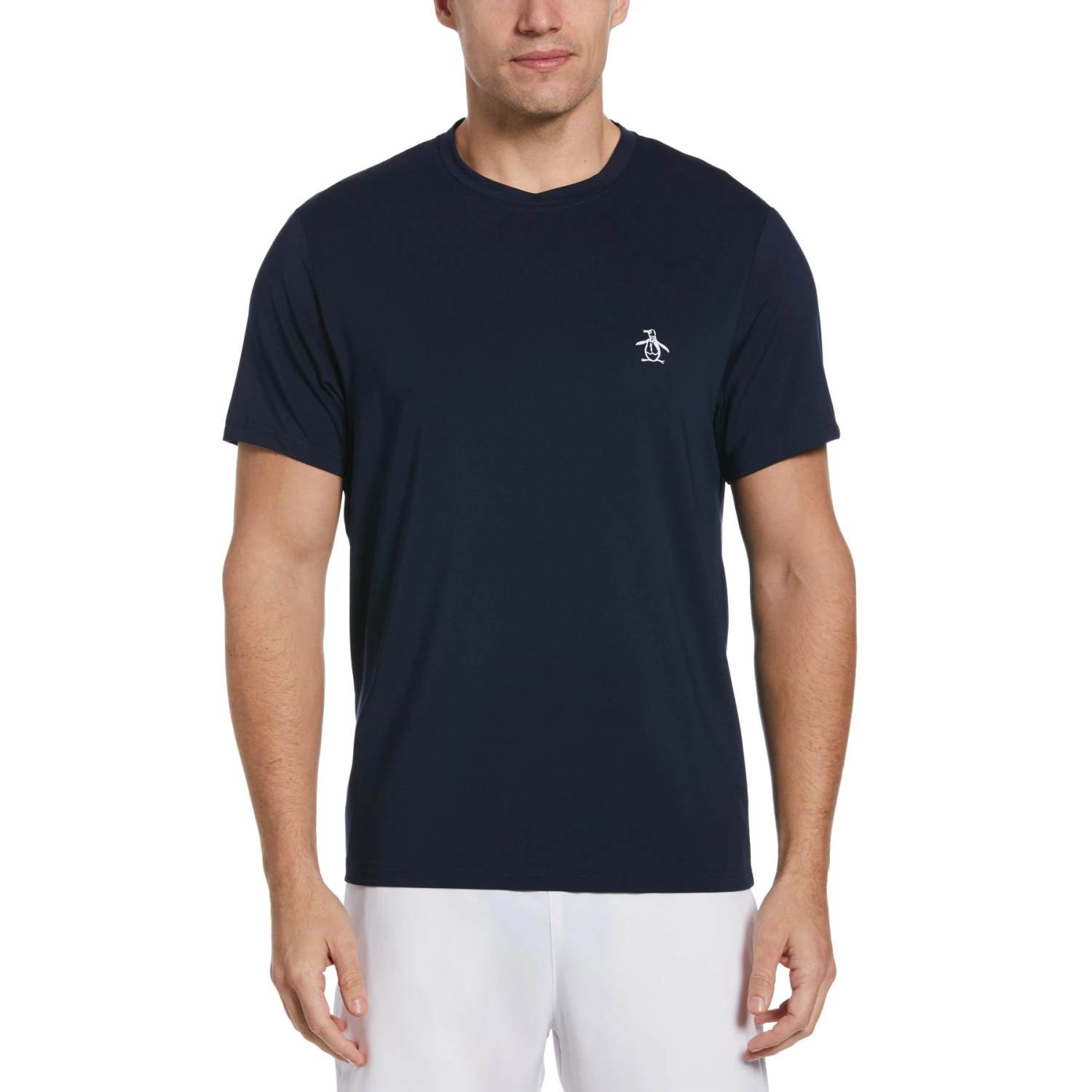 Original Penguin Performance Tennis T-Shirt In Black Iris(Crew Neck Tennis Shirt Blue Ogksb0n5gg 417) 1 Original Penguin Performance Tennis T-Shirt In Black Iris(Crew Neck Tennis Shirt Blue Ogksb0n5gg 417)