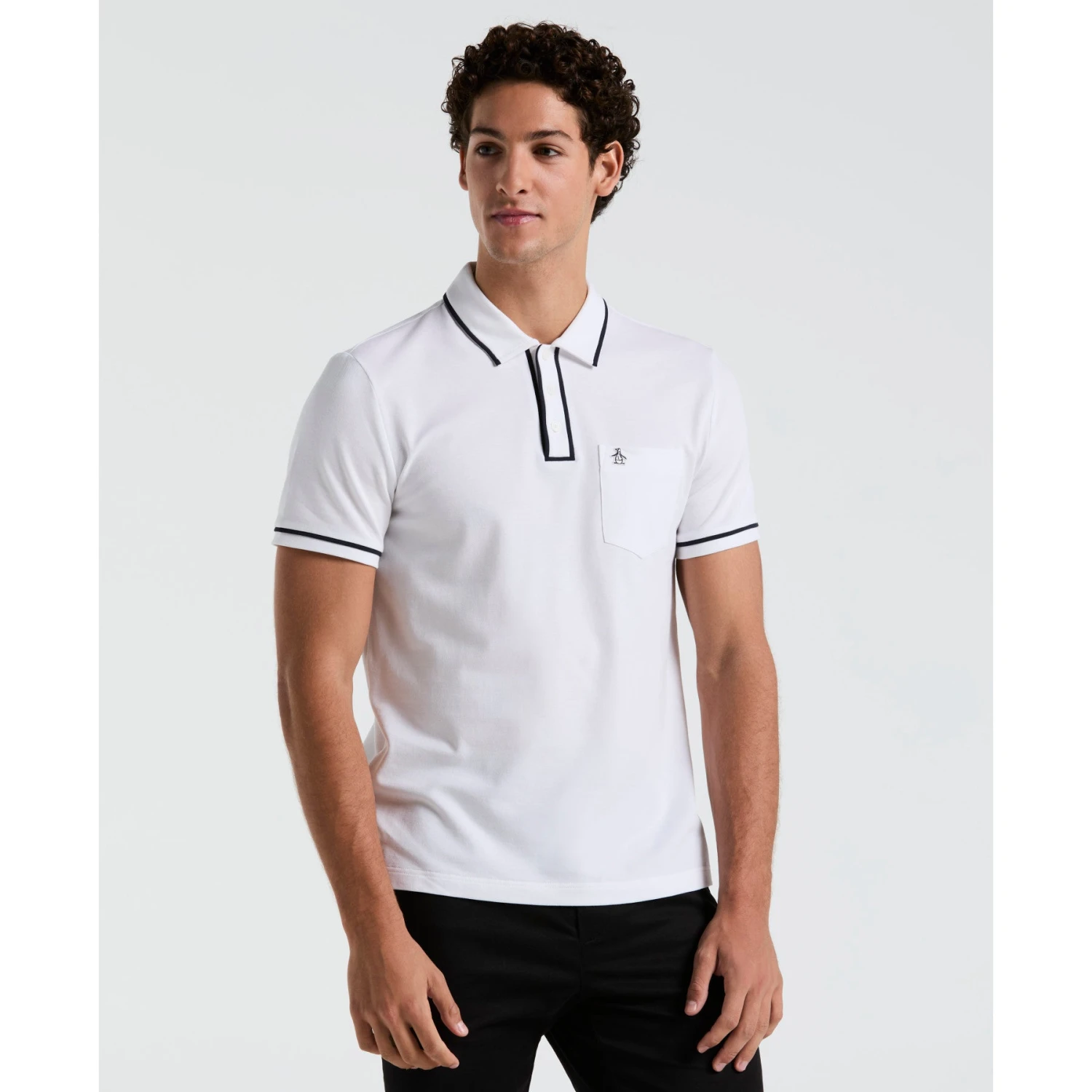Original Penguin Earl Pique Polo Shirt In Bright White(Earl Pique Polo White Opkb0690gp 118) 1 Original Penguin Earl Pique Polo Shirt In Bright White(Earl Pique Polo White Opkb0690gp 118)