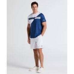 Original Penguin Colourblock Performance Tennis T-Shirt In True Navy(Colourblock Performance Tennis T Shirt Blue O1kff004gg 416) -Original Penguin Outlet xdeh45qmmxlixccilczp