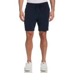 Original Penguin Performance Tennis Shorts In Black Iris(Performance Solid Tennis Short Blue Ogbsc0f5gg 417)