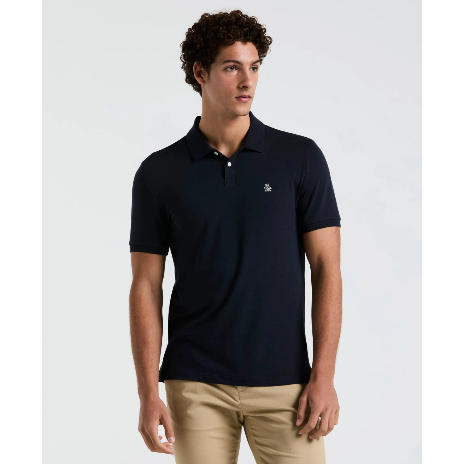 Original Penguin Daddy Pique Polo Shirt In Dark Sapphire(Daddy Pique Polo Blue Opkb0015gp 413) 1 Original Penguin Daddy Pique Polo Shirt In Dark Sapphire(Daddy Pique Polo Blue Opkb0015gp 413)